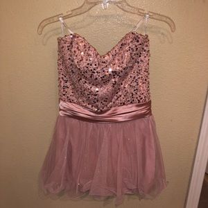 Sparkly Pink Party Dress